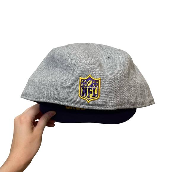 New era Minnesota Vikings Fitted hat 7 1/2 - Picture 2 of 4
